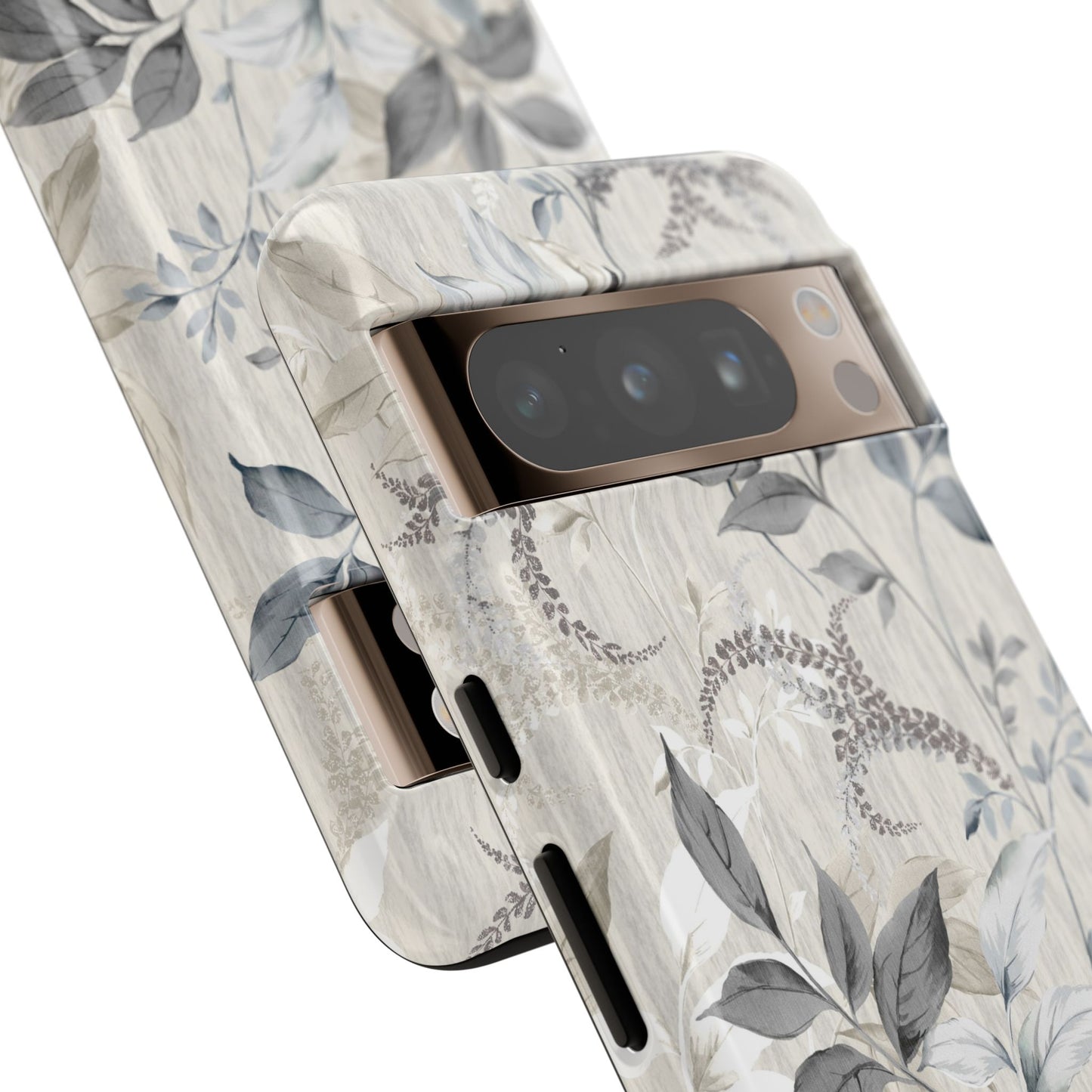 Luxury Leaves: Artistic case for iPhone, Samsung Galaxy and Google Pixel