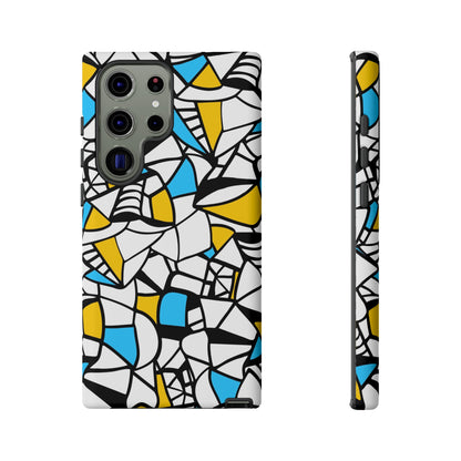 Abstract Graffiti: Tough Cases for iPhone, Galaxy and Pixel devices