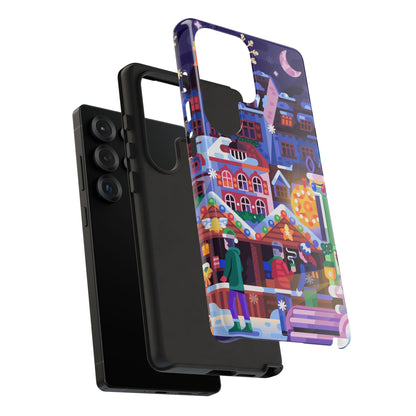 Christmas fair in Old Town: Holiday-Themed case for iPhone, Samsung Galaxy and Google Pixel