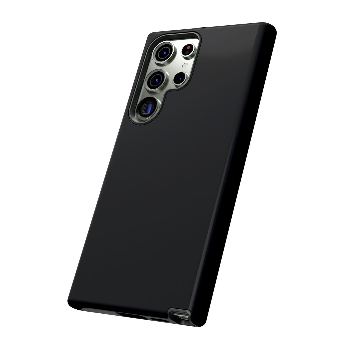 Space Black: Pure black phone case for iPhone, Samsung Galaxy and Google Pixel devices