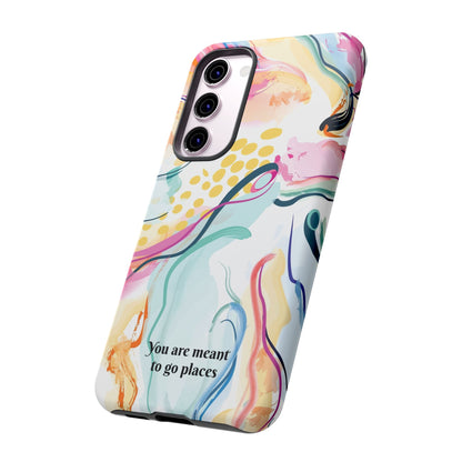 You are meant to go places: Tough Cases for iPhone, Samsung Galaxy and Google Pixel devices