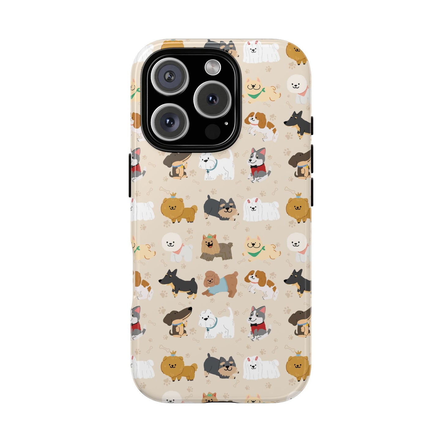 Cute Dogs: Tough Case for iPhone, Samsung Galaxy and Google Pixel devices