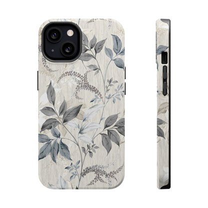Luxury Leaves (MagSafe version): Artistic case for iPhone, Samsung Galaxy and Google Pixel