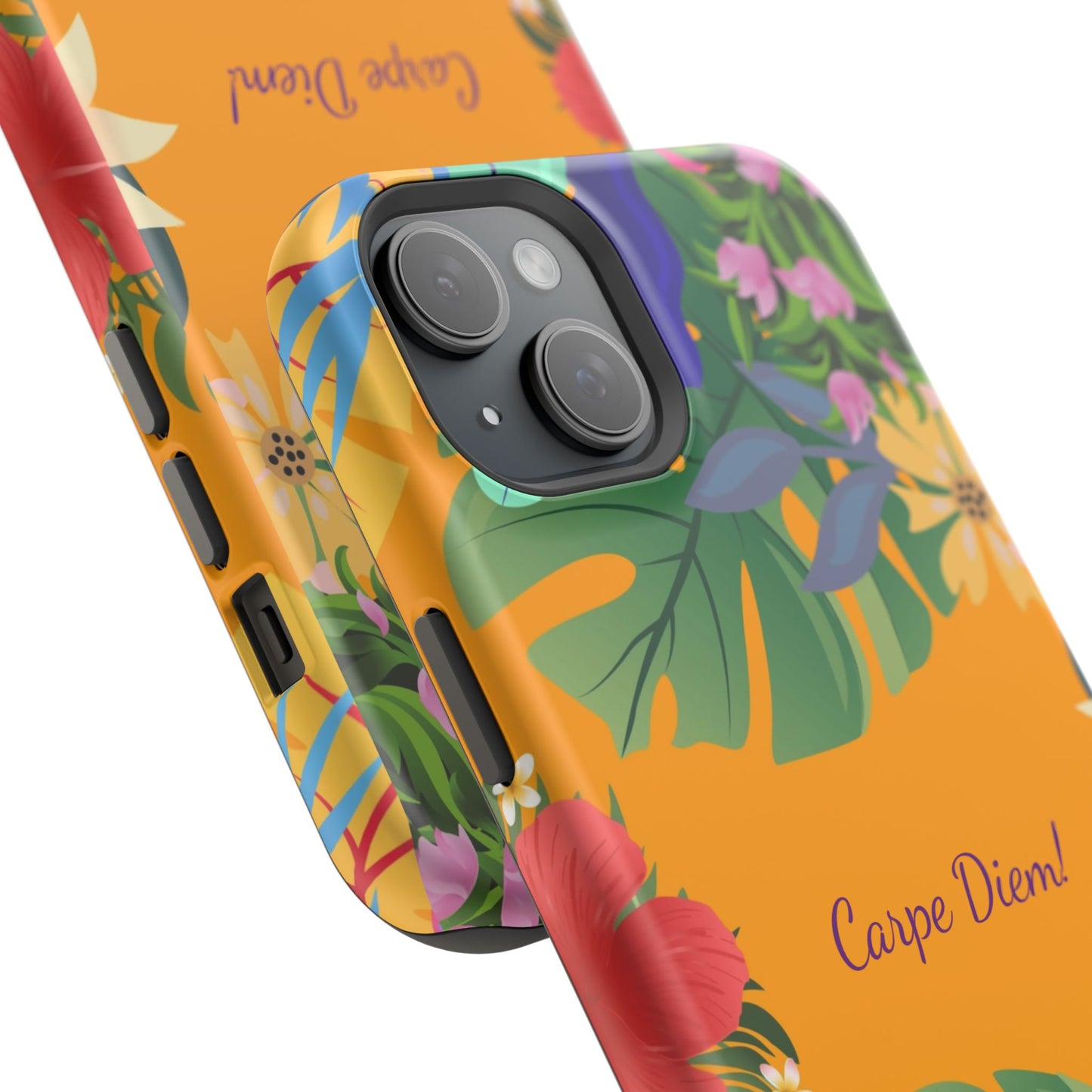 Carpe Diem: Colorful MagSafe Phone Case for iPhone
