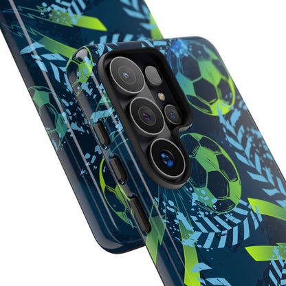 Football Grunge: Sporty Phone Case for iPhone, Samsung Galaxy and Google Pixel