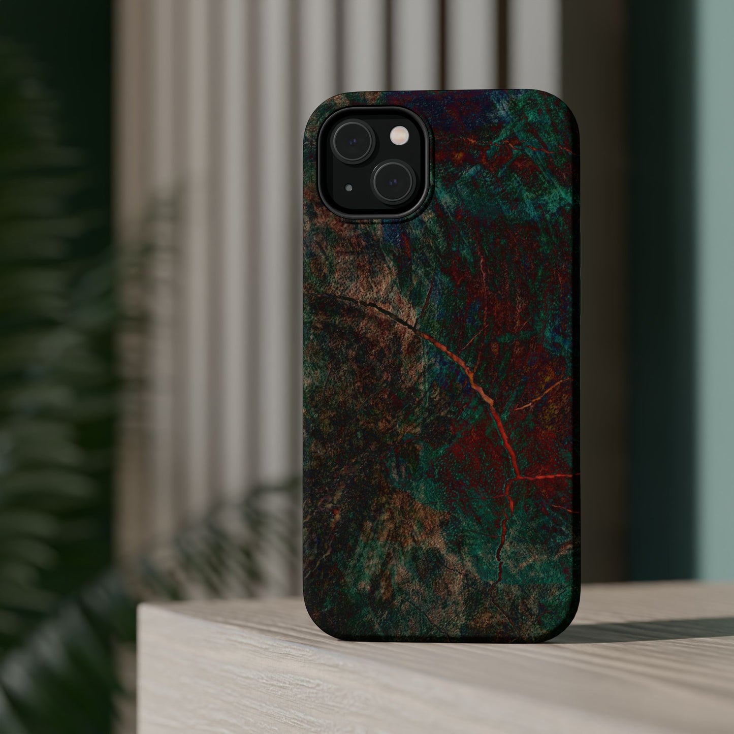 Earthy Granite (MagSafe version): Aesthetic Phone Case for iPhone