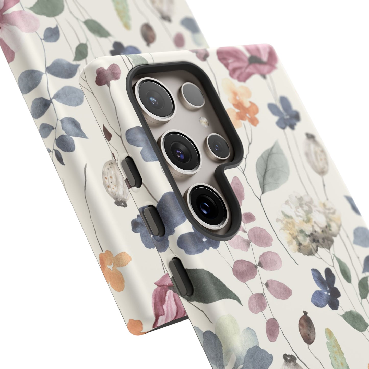 Floral prints phone case for iPhone, Samsung Galaxy and Pixel devices