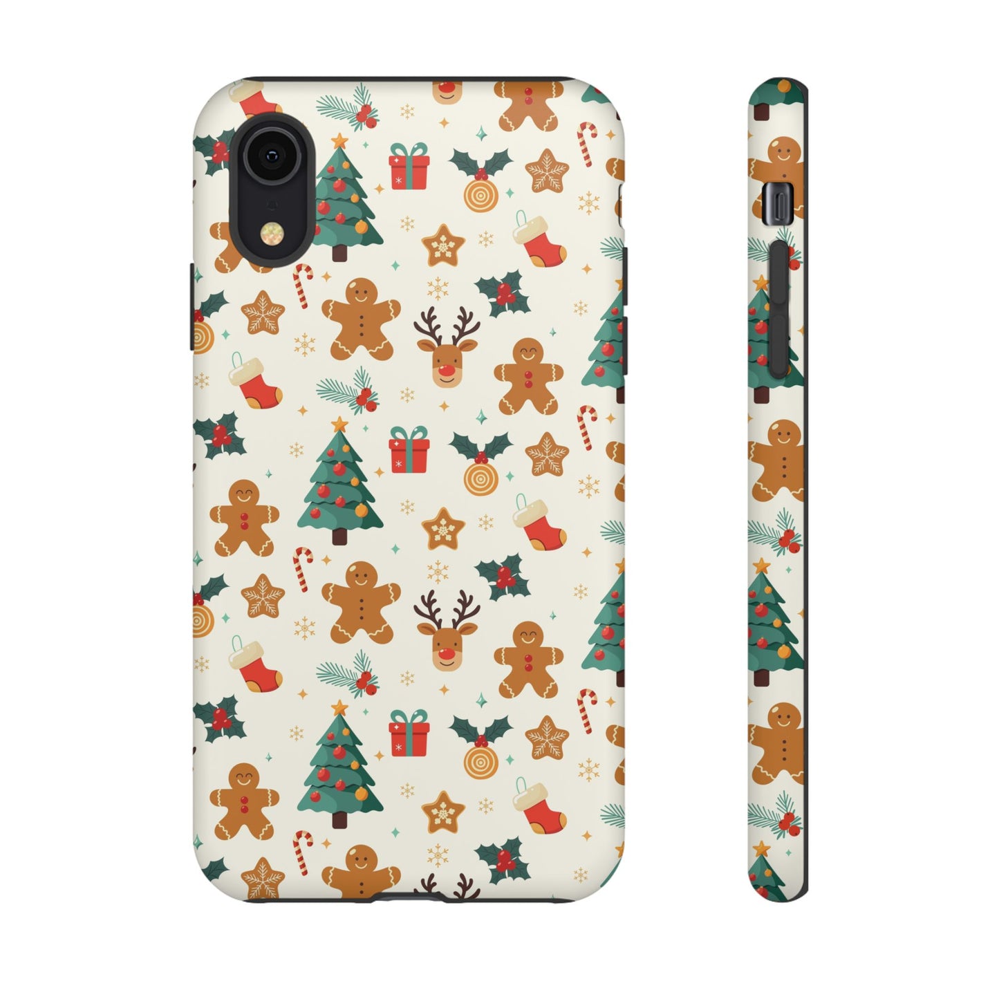 Gingerbread Holidays: Xmas-themed phone case for iPhone, Samsung and Google Pixel