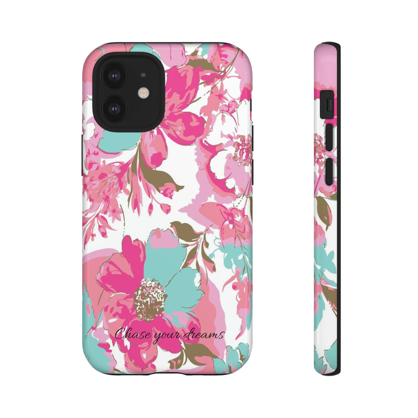 Chase your dreams: Artistic and elegant phone case for Apple iPhone, Samsung Galaxy and Pixel devices