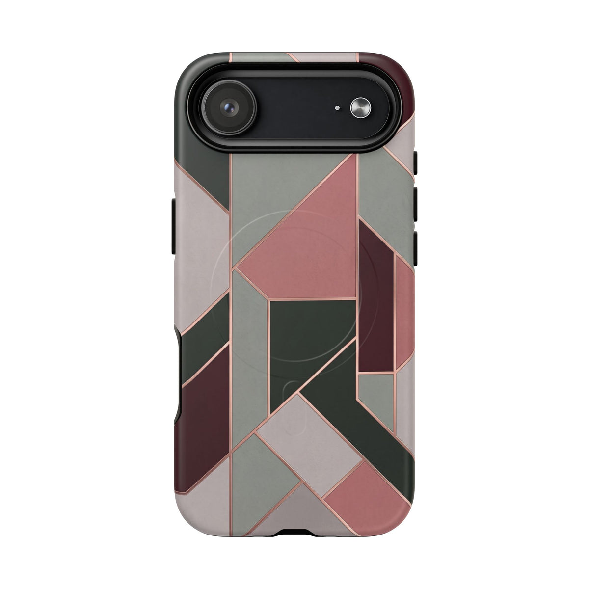 Geometric Luxe MagSafe Phone Case for iPhone
