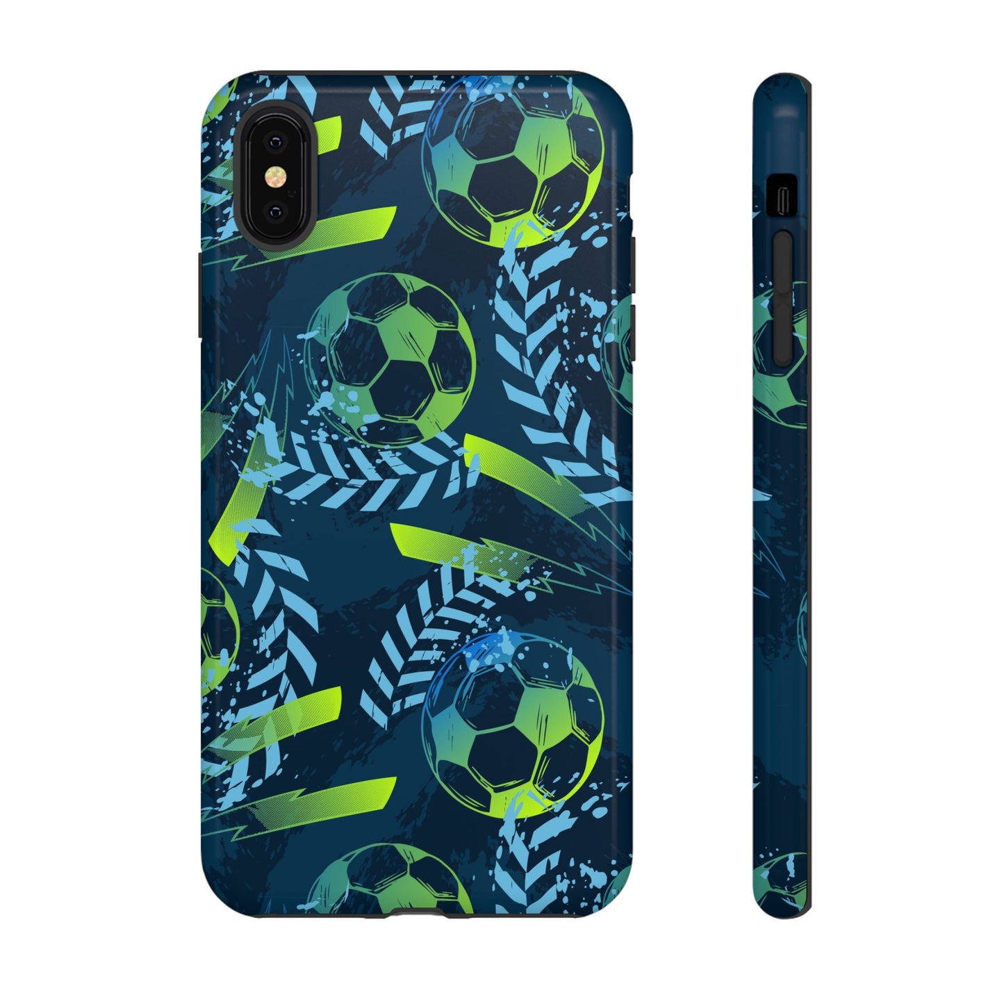 Football: Protective phone case for iPhone, Samsung Galaxy and Google Pixel phones