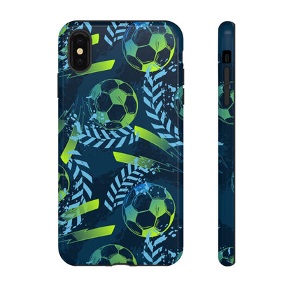 Football: Protective phone case for iPhone, Samsung Galaxy and Google Pixel phones