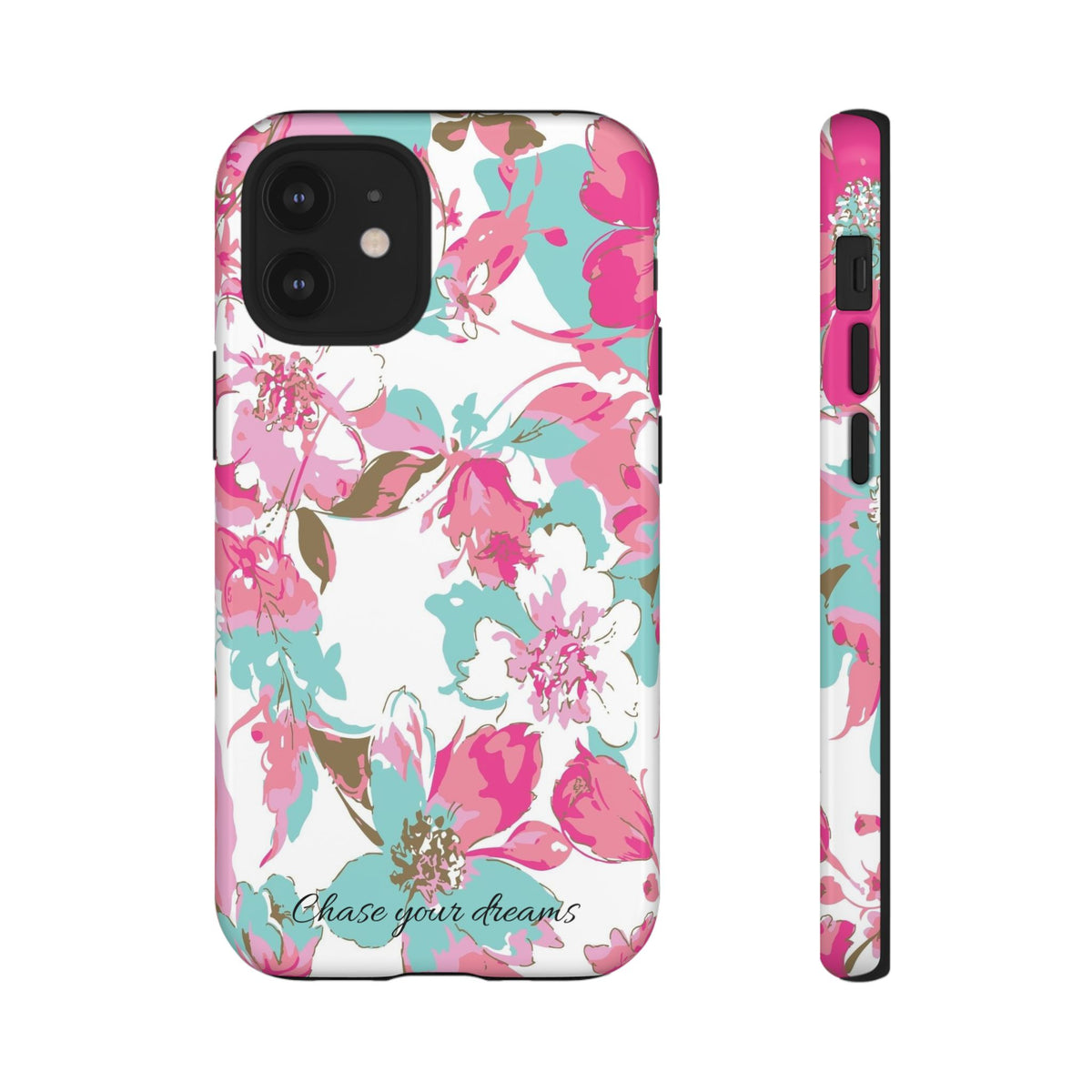 Chase your dreams: Artistic and elegant phone case for Apple iPhone, Samsung Galaxy and Pixel devices