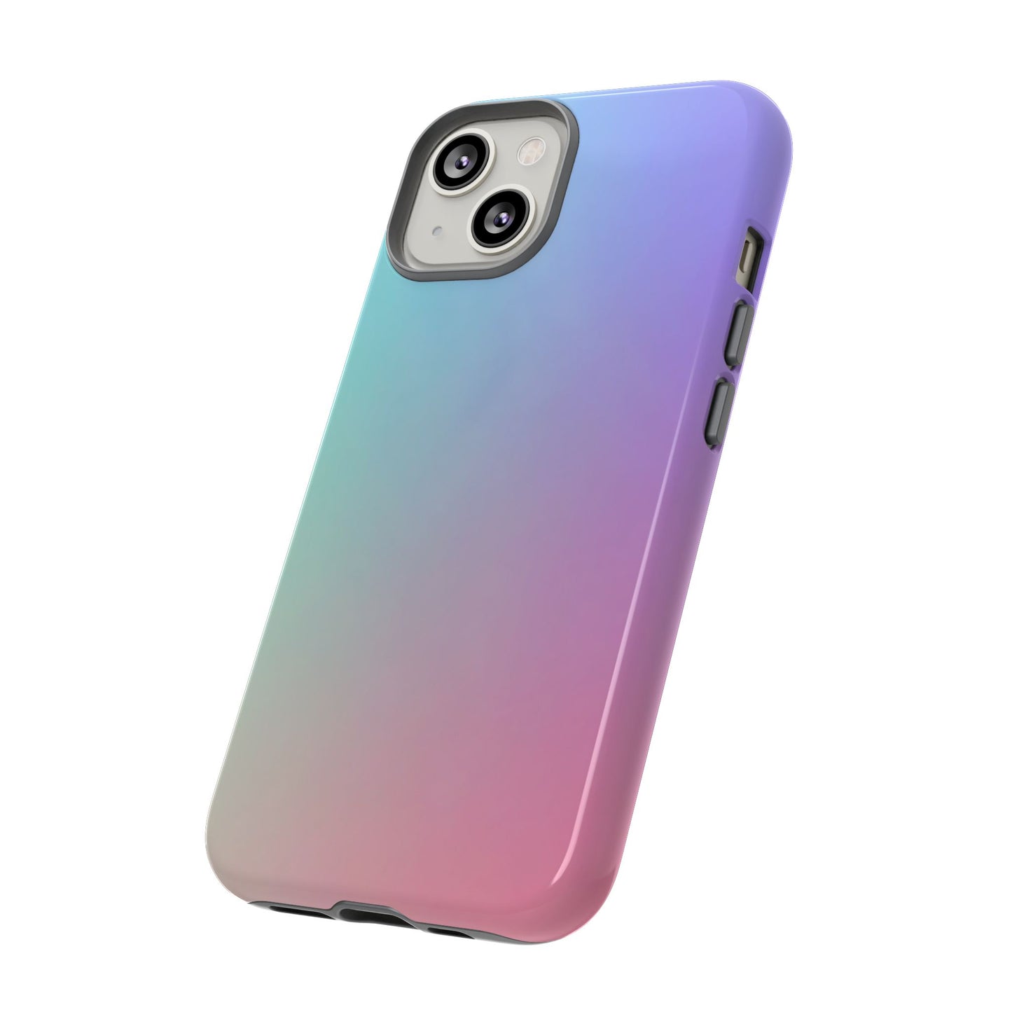 Cotton Candy: Quadcolor Pastel Gradient Tough Case for iPhone, Samsung Galaxy and Google Pixel devices