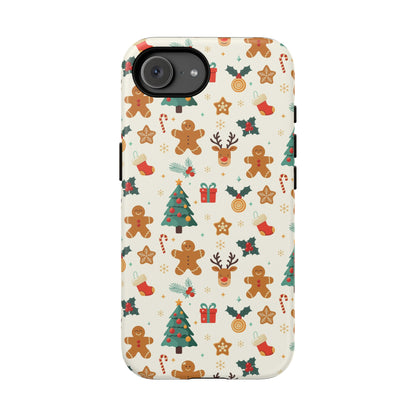 Gingerbread Holidays: Xmas-themed phone case for iPhone, Samsung and Google Pixel