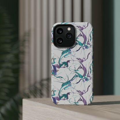 Vector (MagSafe version): Abstract Elegant Phone Case for iPhone, Samsung Galaxy and Google Pixel devices