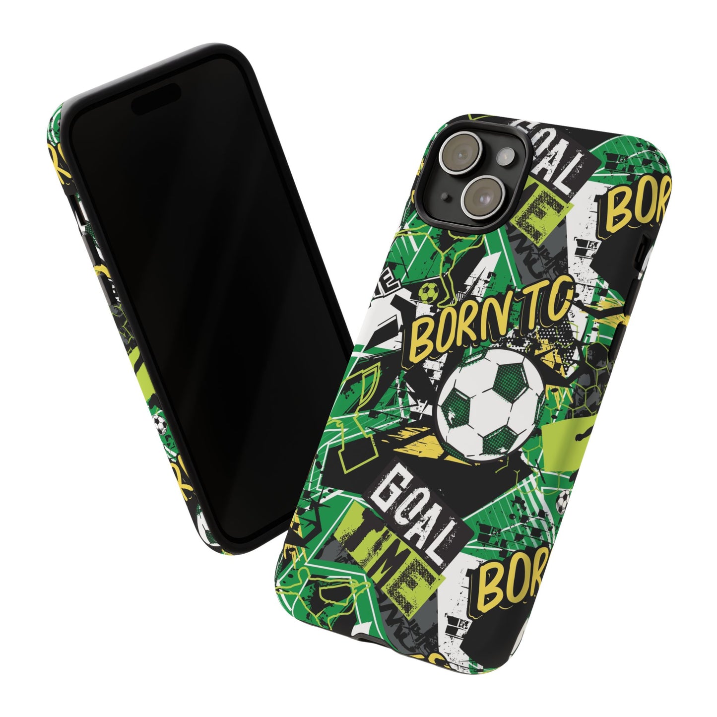 Born to Goal: Football-inspired phone case for iPhone and Samsung Galaxy