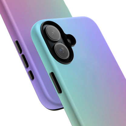Cotton Candy: Quadcolor Pastel Gradient Tough Case for iPhone, Samsung Galaxy and Google Pixel devices