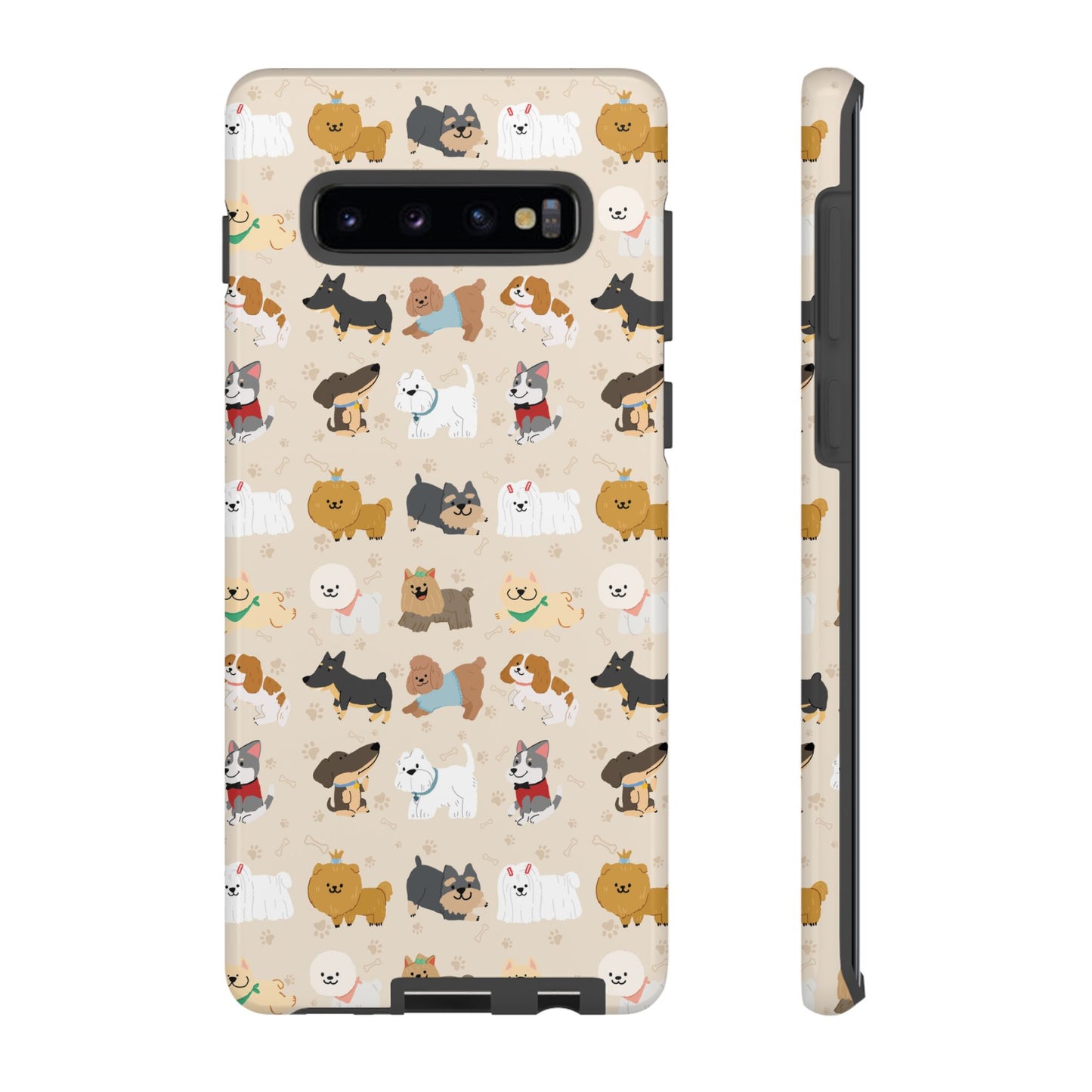 Cute Dogs: Tough Case for iPhone, Samsung Galaxy and Google Pixel devices
