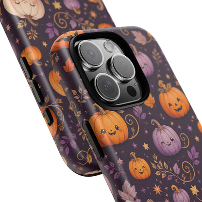 Pumpkin Patch Magic Case: Cute, Halloween Themed Phone Case for iPhone, Samsung Galaxy and Google Pixel devices.