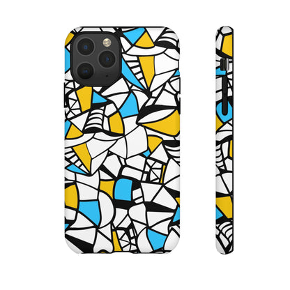 Abstract Graffiti: Tough Cases for iPhone, Galaxy and Pixel devices