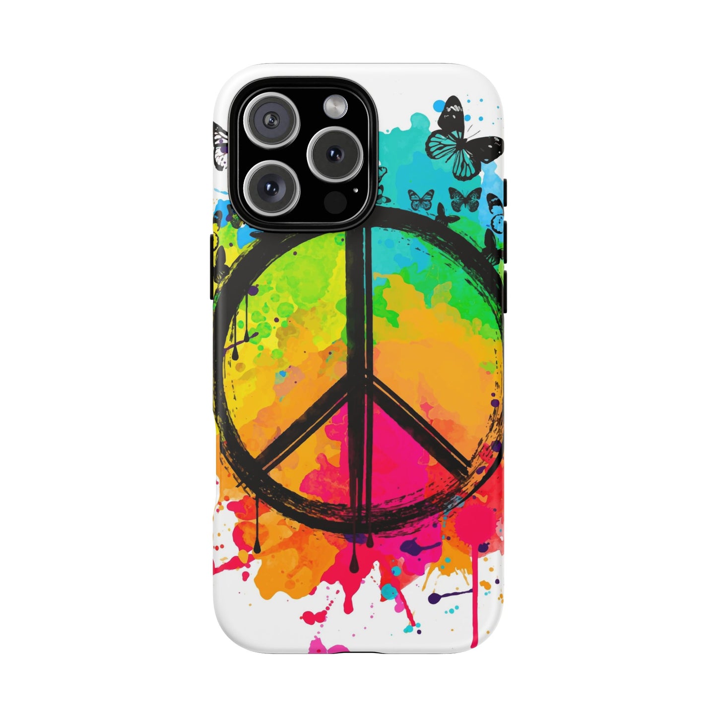 Peace Bloom: Inspiring Phone Case for iPhone and Samsung Galaxy