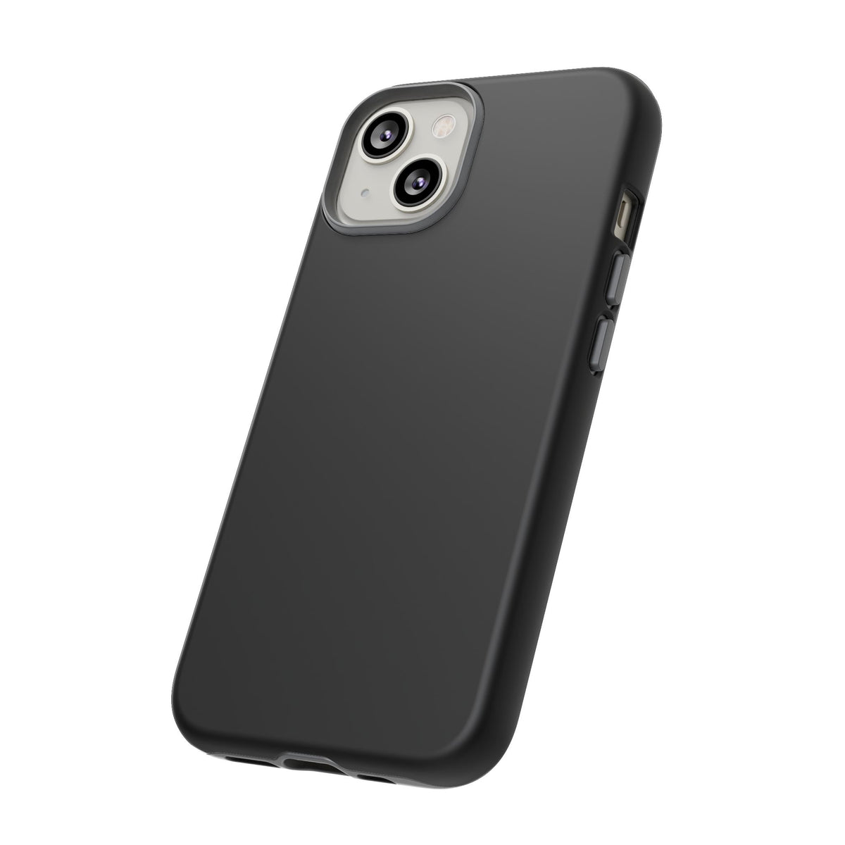 Space Black: Pure black phone case for iPhone, Samsung Galaxy and Google Pixel devices