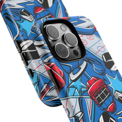 Ice Hockey PowerPlay: Sports-Inspired Phone Case for iPhone, Samsung Galaxy and Google Pixel devices