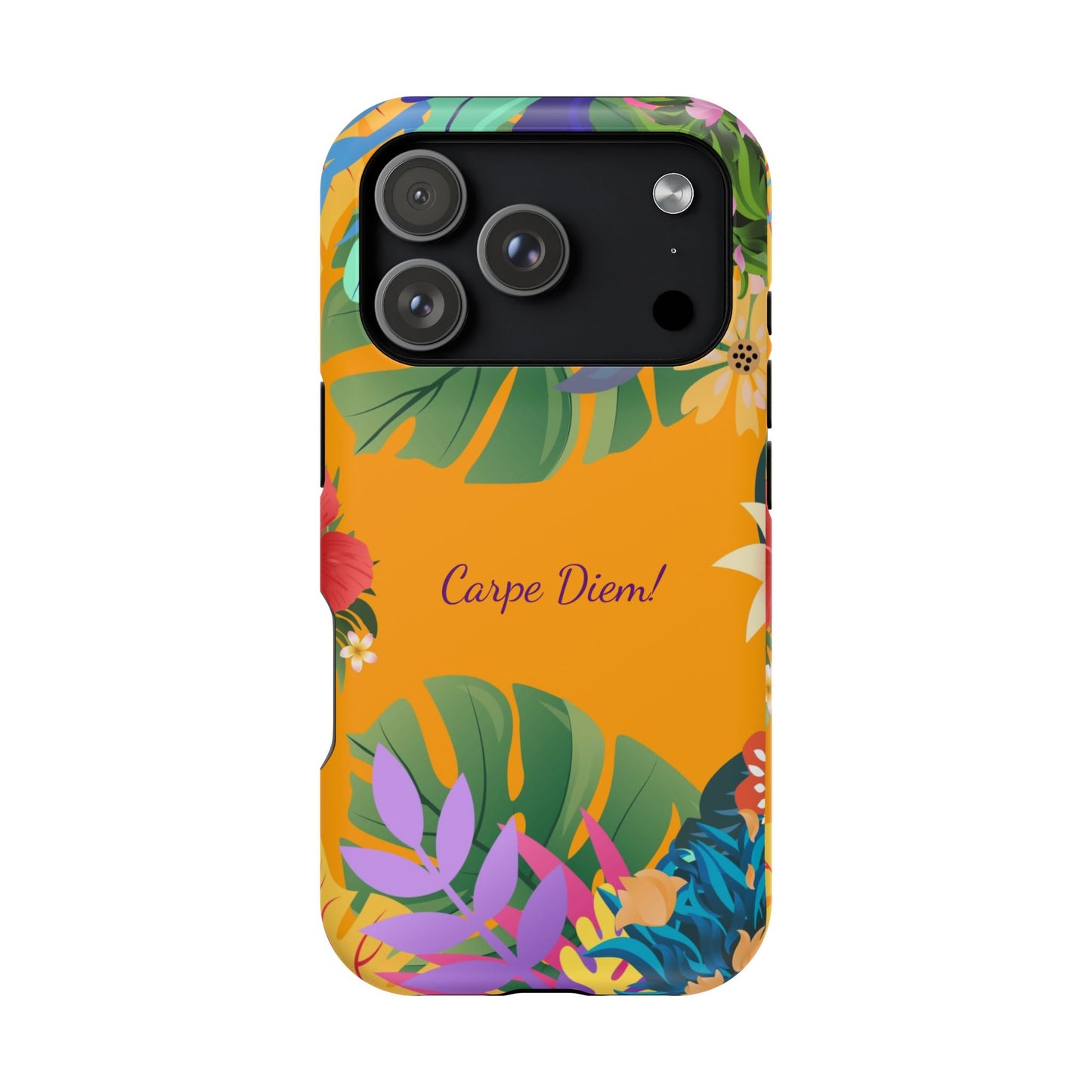 Carpe Diem: Colorful MagSafe Phone Case for iPhone