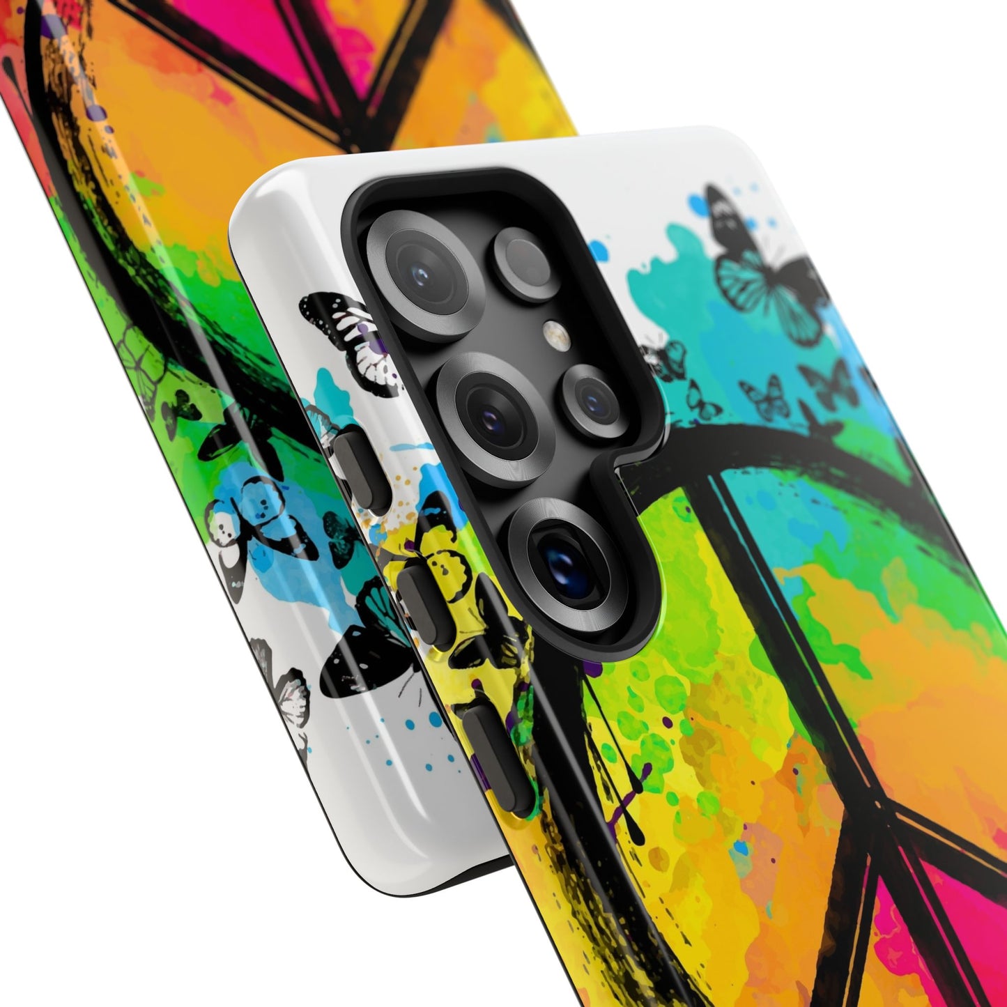 Peace Bloom: Inspiring Phone Case for iPhone and Samsung Galaxy