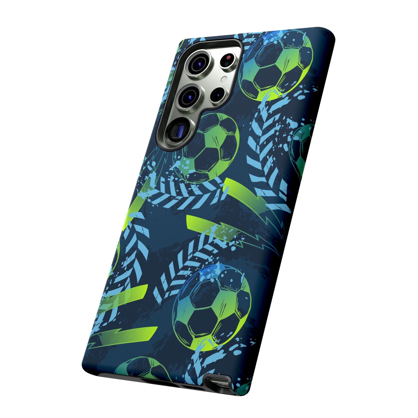 Football Grunge: Sporty Phone Case for iPhone, Samsung Galaxy and Google Pixel