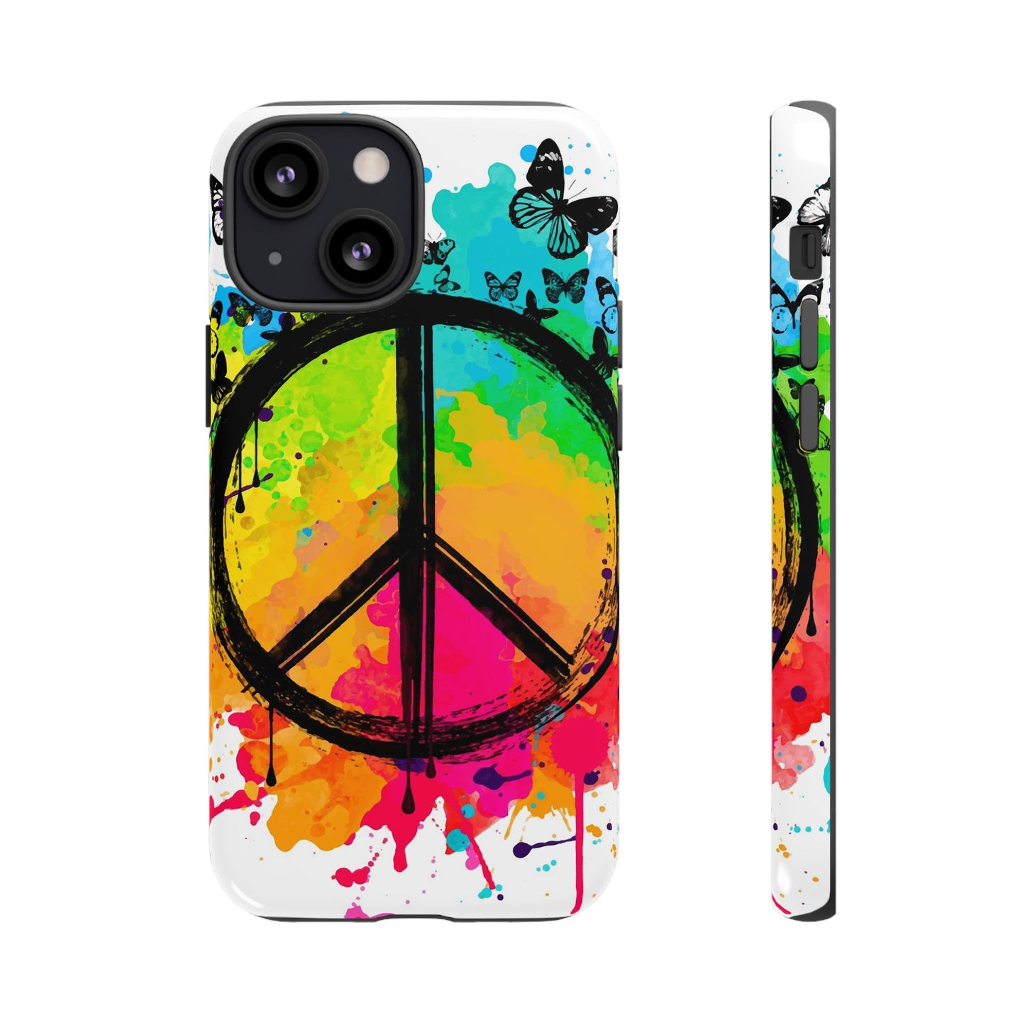 Peace Bloom: Inspiring Phone Case for iPhone and Samsung Galaxy