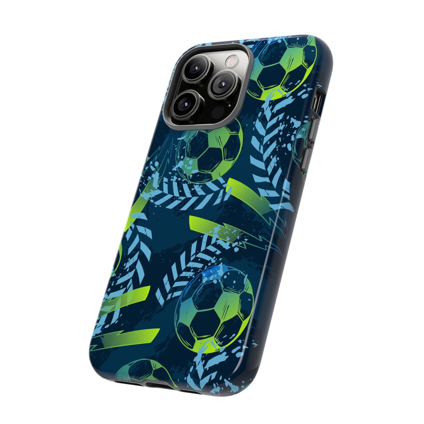 Football: Protective phone case for iPhone, Samsung Galaxy and Google Pixel phones