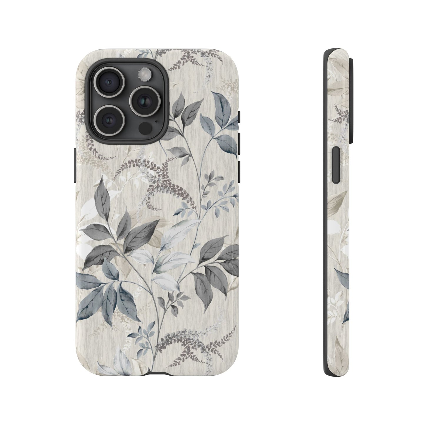 Luxury Leaves: Artistic case for iPhone, Samsung Galaxy and Google Pixel