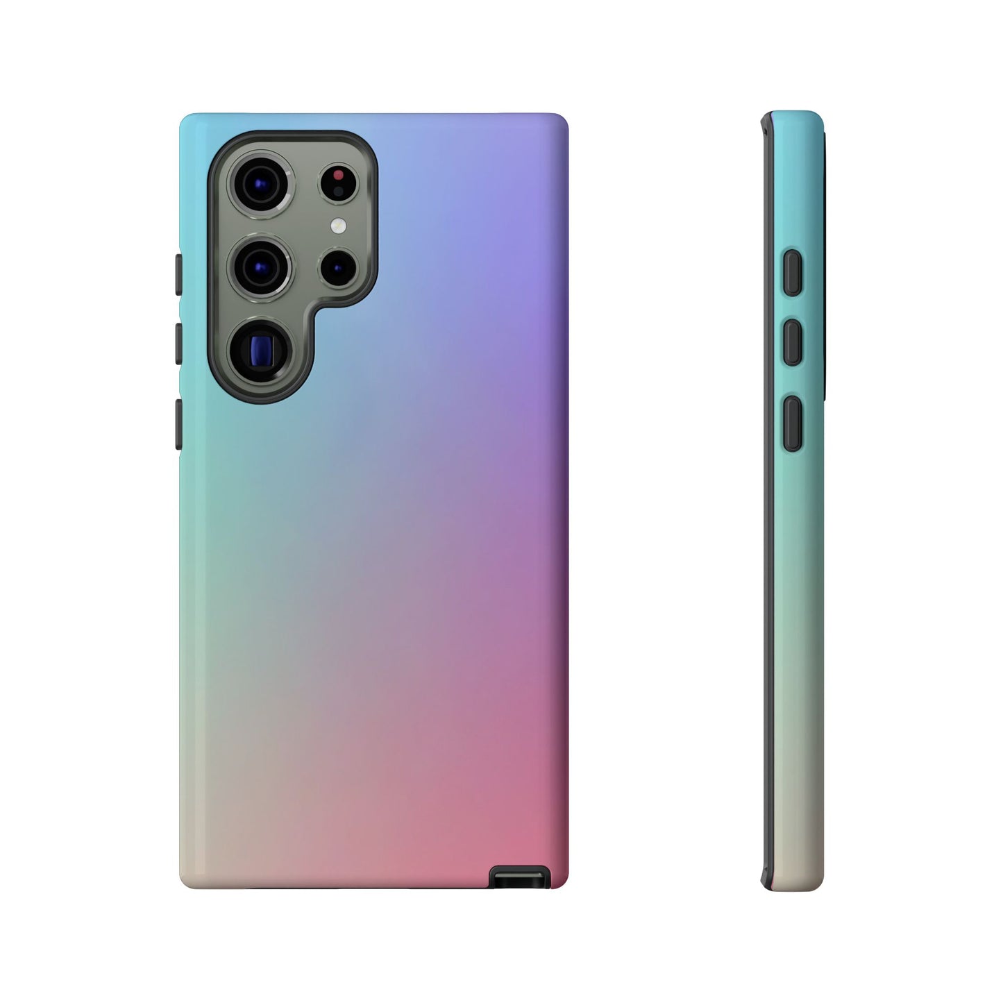 Cotton Candy: Quadcolor Pastel Gradient Tough Case for iPhone, Samsung Galaxy and Google Pixel devices