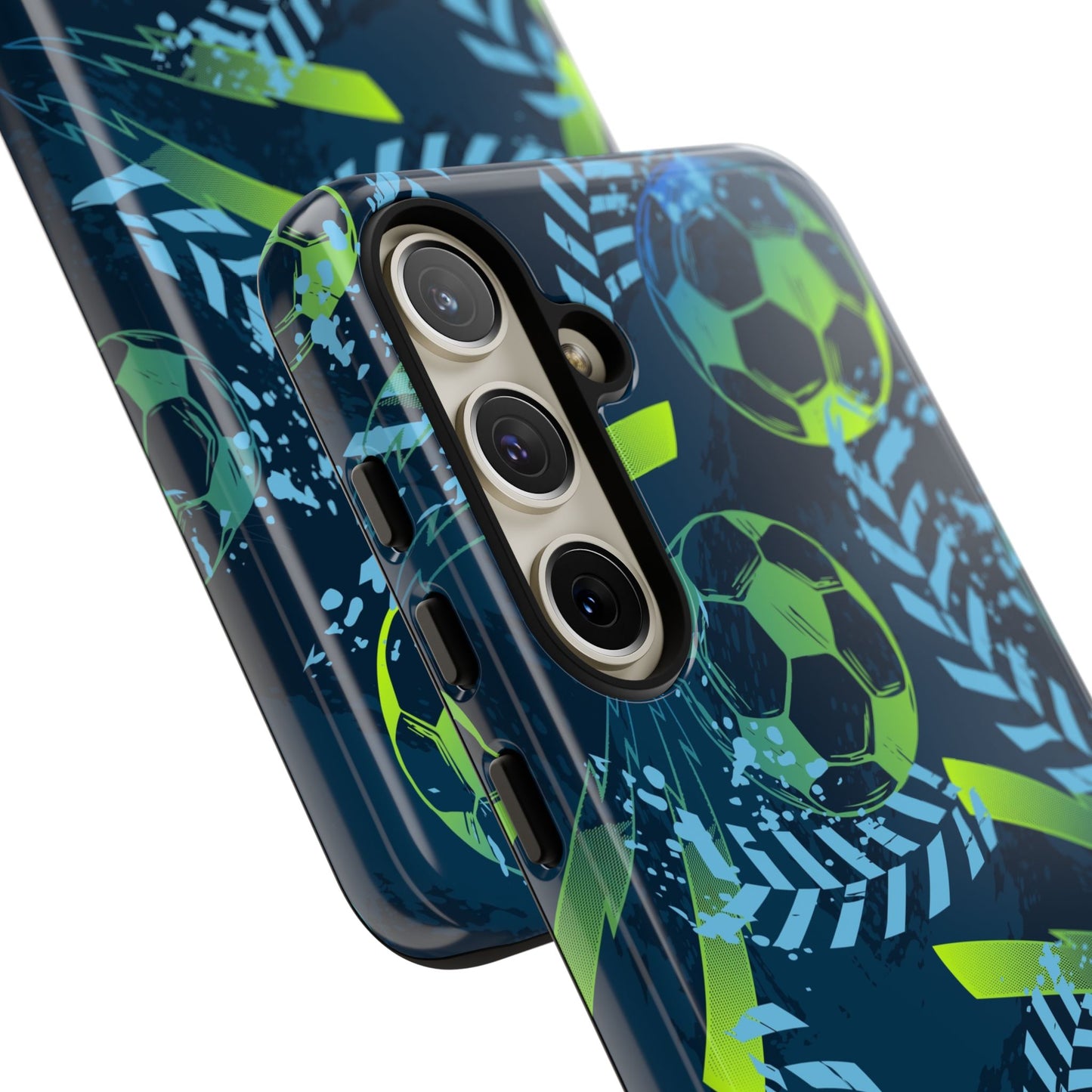 Football Grunge: Sporty Phone Case for iPhone, Samsung Galaxy and Google Pixel