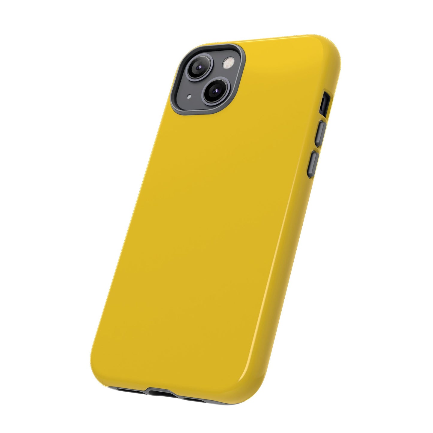Luscious Yellow: Plain Sunburst-Inspired Color for iPhone, Samsung Galaxy and Google Pixel devices