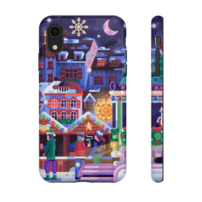 Christmas fair in Old Town: Holiday-Themed case for iPhone, Samsung Galaxy and Google Pixel