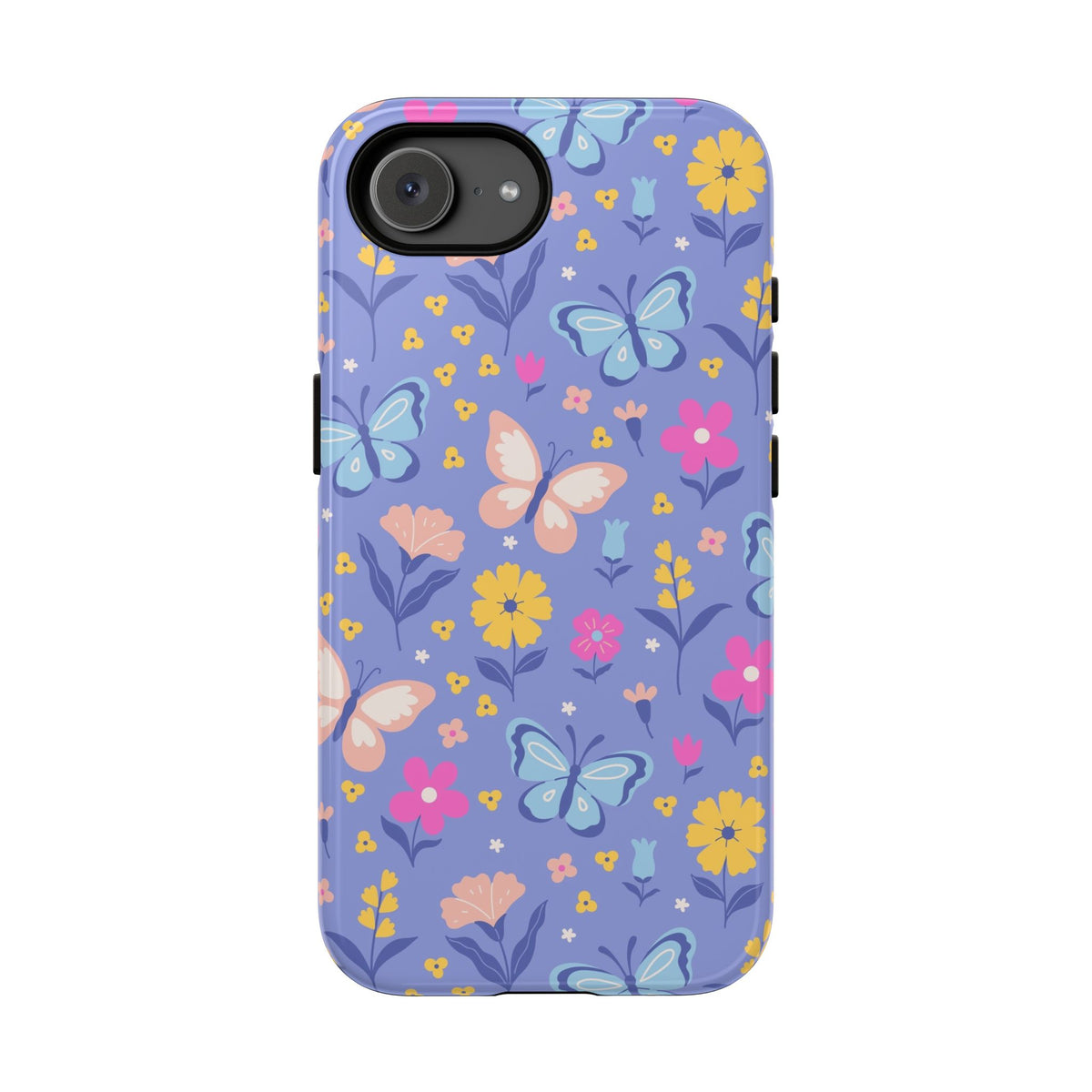 Lavender Butterflies: Tough Phone Case for iPhone, Samsung Galaxy and Google Pixel
