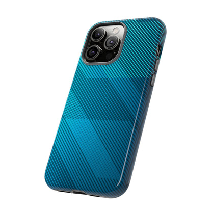 Blue Elegance: Tough Case for iPhone, Samsung Galaxy and Google Pixel devices