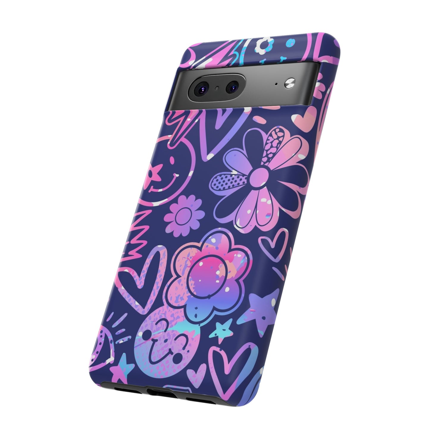Live Inspired: Purple Tough Case for iPhone, Samsung Galaxy and Google Pixel devices