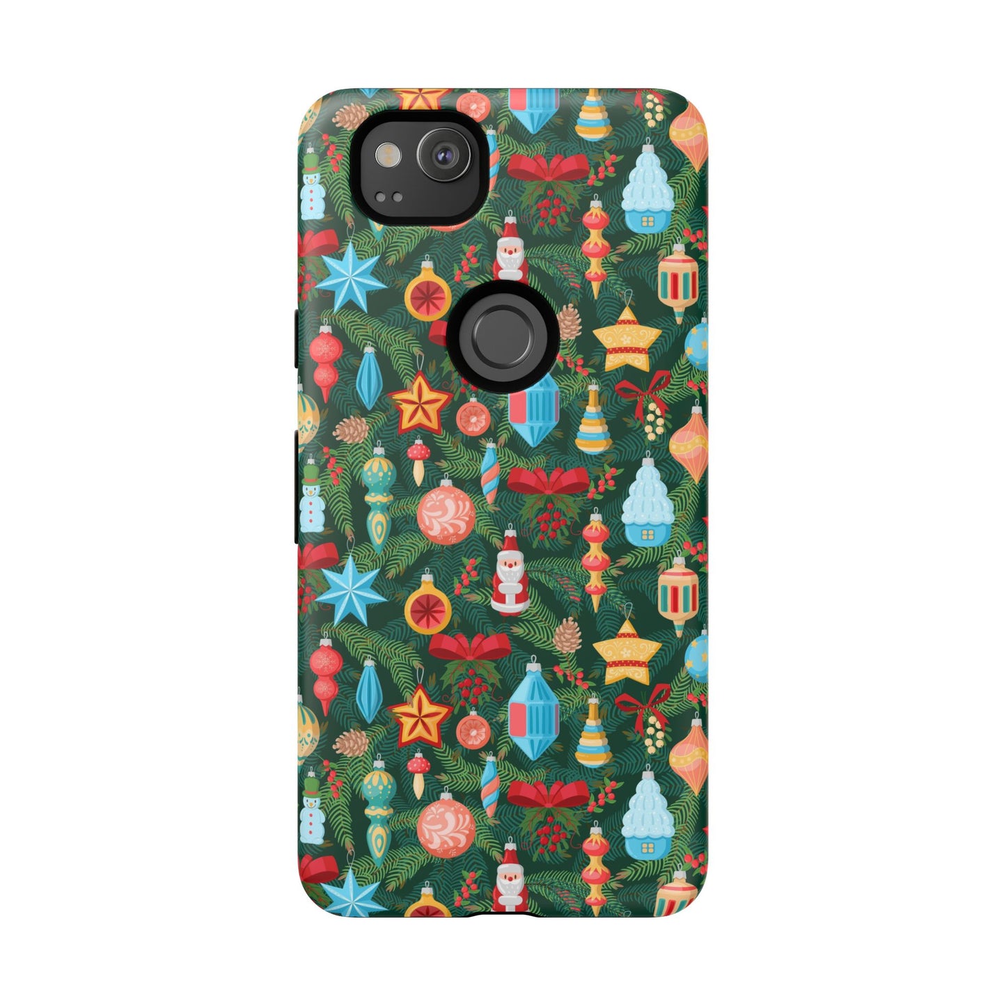 Christmas Tree Holiday-Themed Phone Case for iPhone, Samsung Galaxy and Google Pixel devices