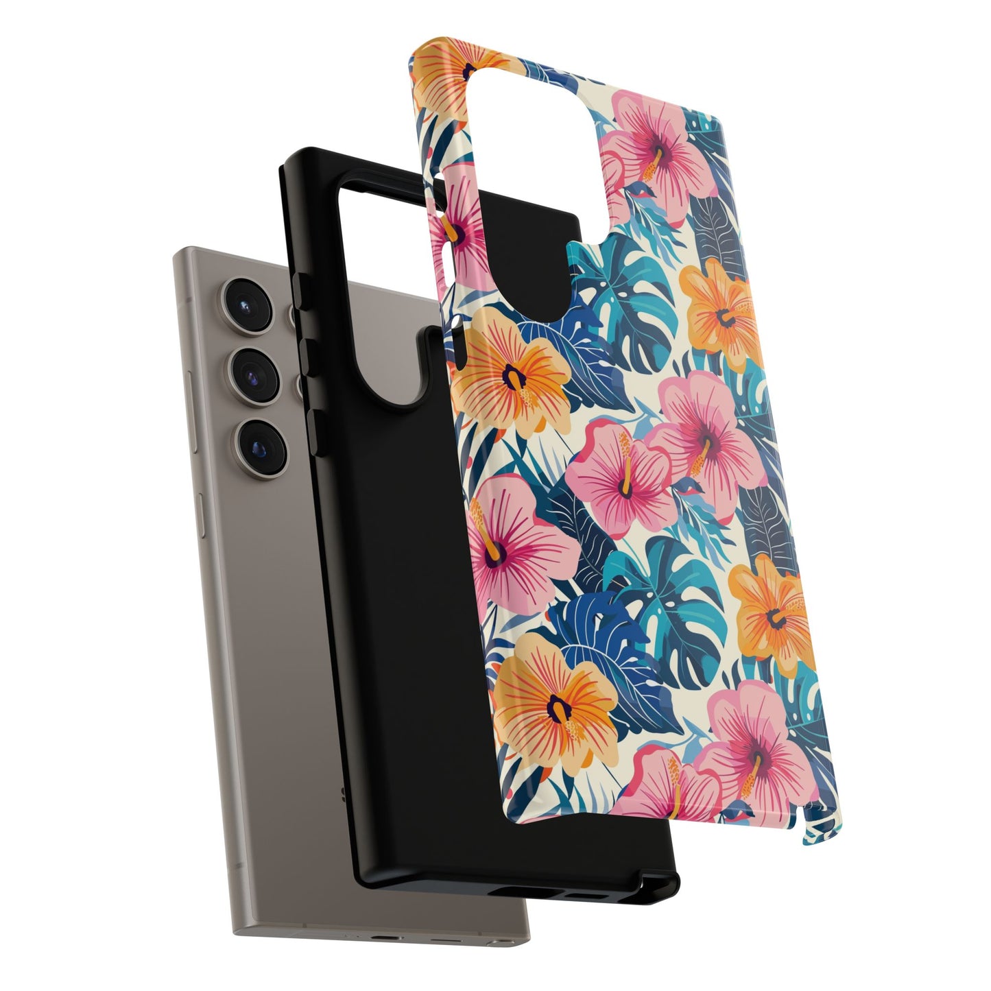 Hibiscus: Cute Floral Phone Case for iPhone, Samsung and Google Pixel