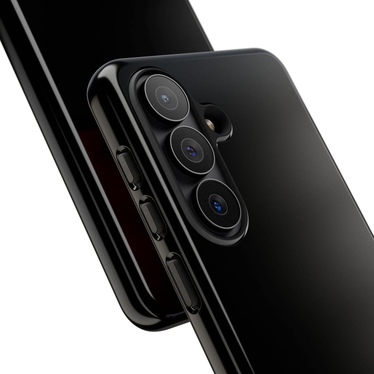 Space Black: Pure black phone case for iPhone, Samsung Galaxy and Google Pixel devices