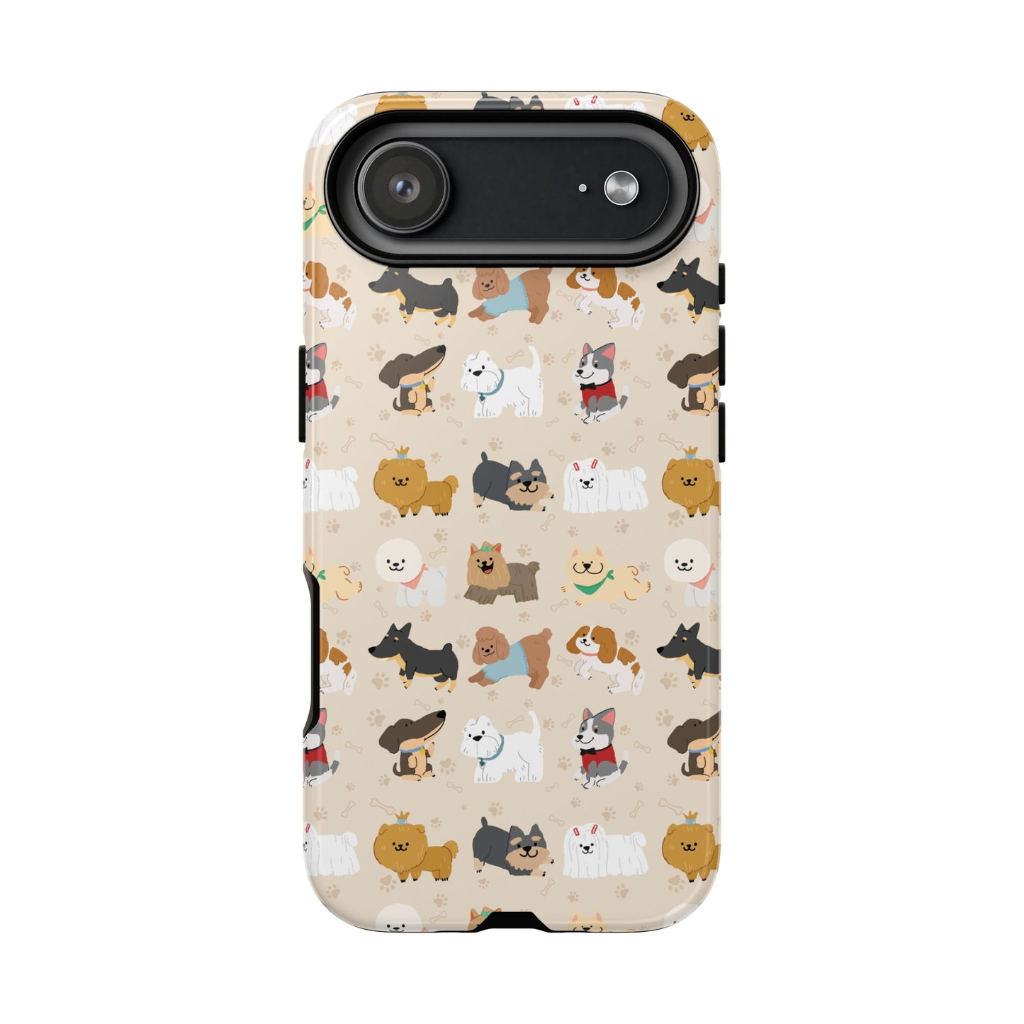 Cute Dogs: Tough Case for iPhone, Samsung Galaxy and Google Pixel devices