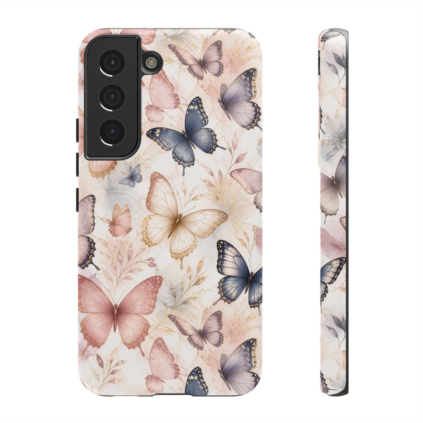 Butterfly Pastels Phone Case: Tough Case for iPhone and Samsung Galaxy devices
