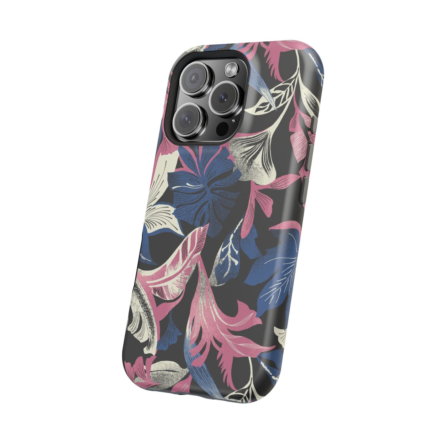 Tropique (MagSafe version): Palm & Fall Fusion Phone Case for iPhone