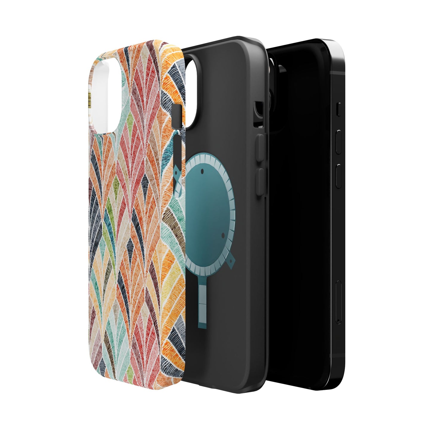 Boho (MagSafe version): Bohemian-style Artistic Phone Case for iPhone