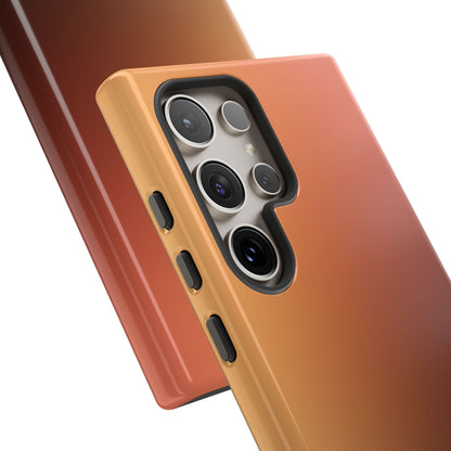 Midnight Peach: Luxury Phone Case for Samsung Galaxy Phones