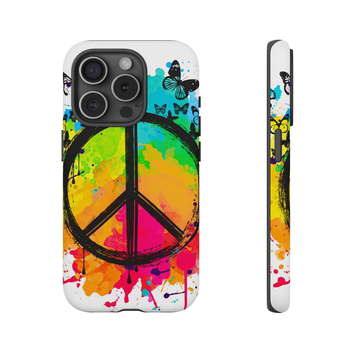 Peace Bloom: Inspiring Phone Case for iPhone and Samsung Galaxy